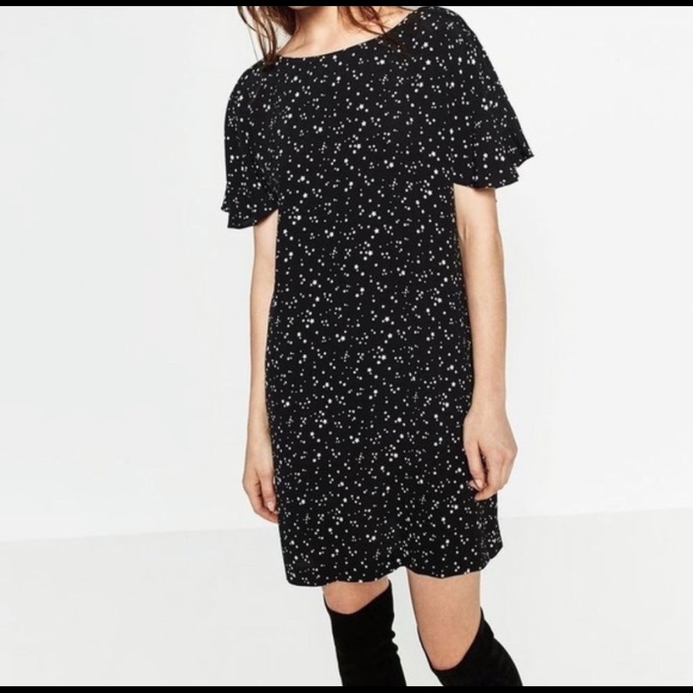Zara Constellation Dress Size S
